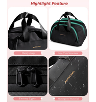 Bolsa de Maquillaje de Viaje Impermeable, Organizador de Cosméticos, Bolsa de Maquillaje Personalizada, Bolsa de Aseo Personalizada, Trousse De Toilette