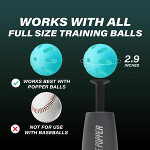 Ayuda <span class=keywords><strong>de</strong></span> Entrenamiento <span class=keywords><strong>de</strong></span> Béisbol Duradera <span class=keywords><strong>de</strong></span> Metal Resistente, Movimientos Perfectos, Sin Necesidad <span class=keywords><strong>de</strong></span> Práctica con Lanzador (Pelota No Incluida) OEM - Product Image 5