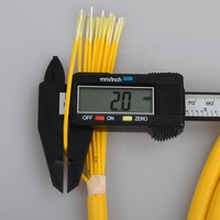 Câble de raccordement en fibre optique monomode personnalisé 2-24 cœurs SC/FC/LC/ST, faisceau de 4-12 cœurs, 5-200m, OS2, gaine PVC/LSZH, compatible PoE/GSM/SDK