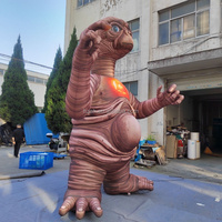 Realistisches Alien-Modell Aufblasbarer E.T. Außerirdische Dekoration im Filmstil, Charaktere für Außenausstellungen
