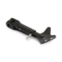 Accessoires Moto Béquille Côté Parking Rack Support Pied Noir/Argent Pour Vespa Sprint SPRINT 150 Primavera 150
