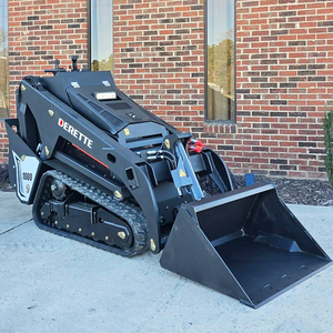 بيع من المصنع مباشرة 25Hp ديزل تعمل بجهاز تحكم عن بعد Derette V1000 رافعة زحافة صغيرة انزلاقية التوجيه - Product Image 4