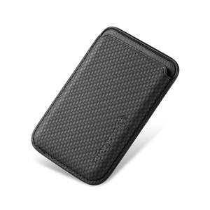 Funda de Fibra de Carbono y PU con Bloqueo RFID para Tarjetas de Crédito, Magnética, para Apple 14, 15, 16 Pro - Product Image 2