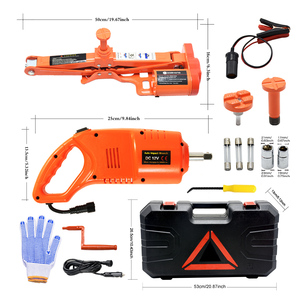 Móvil de alta calidad plataforma elevadora de tijera Jack 5 Ton eléctrica tijera Jack con llave de <span class=keywords><strong>la</strong></span> herramienta - Product Image 6