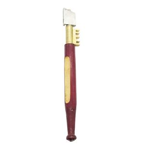 17.5mm Portable <span class=keywords><strong>coupe</strong></span>-verre professionnel <span class=keywords><strong>diamant</strong></span> pointe <span class=keywords><strong>coupe</strong></span>-verre crayon fenêtre verre artisanat couteau de <span class=keywords><strong>coupe</strong></span> manche en bois outil - Product Image 4