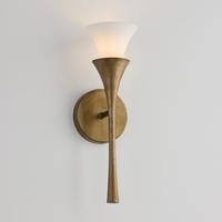 Applique murale LED décorative en laiton de style mid-century, lampe de chevet de luxe pour salon, chambre et restaurant
