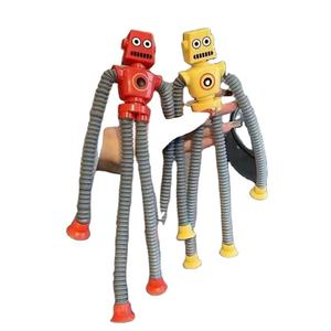 HY2 juguetes robot creativos formas telescópicas multifuncionales tubos telescópicos juguetes reductores de presión luminosa regalo para niños - Product Image 1