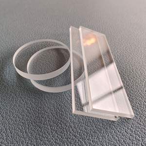 แผ่นกระจกโบโรซิลิเกตโซดาไลม์แบบกำหนดเอง ขัดเงา ทนความร้อนสูง ปริมาณเหล็กต่ำ สำหรับเตาเผา - Product Image 1