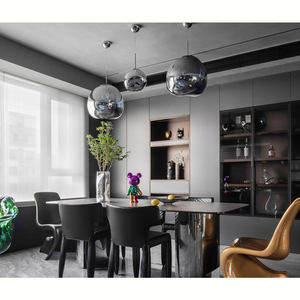 Modern high grade marble matched solid wood furniture customization for villa penthouse whole house layout - Product Image 1
