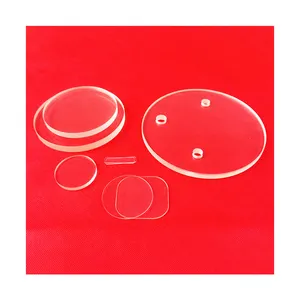 Factory Price Heat Proof Optical UV JGS2 JGS1 Clear Fused Quartz Discs Window /Mirror /Plate