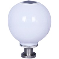 Lampe solaire d'extérieur de style européen en forme de lune, IP65, LED lumière blanc chaud, contrôle inductif résidentiel, pour zones rurales