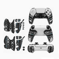 Autocollants antidérapants pour manettes de jeu, films de protection pour boutons, skins de protection pour PS5