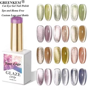 เจลทาเล็บตาแมว15มล. 12สีน้ำยาทาเล็บเจลทาเล็บแบบแม่เหล็กติดเล็บสีขาวตาแมว - Product Image 1