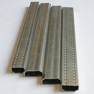 Barre d'espacement en aluminium pour isolation thermique des murs-rideaux et des vitrages isolants de véranda - Product Image 1
