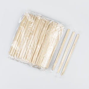 Customization Available <strong>Round</strong> Bamboo <strong>Chopsticks</strong> <strong>Disposable</strong> 20cm Bulk Pack for Restaurants and Foodservice - Product Image 5