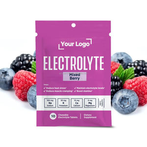 100% alami organik latihan nanas kelapa pemulihan elektrolit tablet suplemen untuk pemulihan olahraga Hiking mabuk - Product Image 2