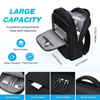 Sac à dos d'ordinateur imperméable de grande capacité, personnalisable/OEM, multifonctionnel, pour les trajets quotidiens, les loisirs et les voyages