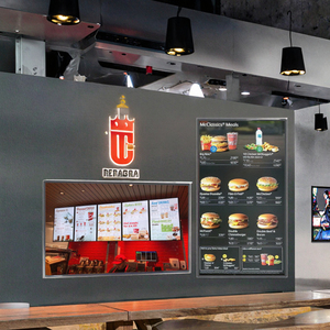 Optimal Search 43-Inch Android 11 Super Thin Full Array LED <b>Wall</b>-Mounted Digital Menu Board Restaurant LCD <b>Display</b> 1000 Cd/m - Product Image 2