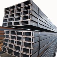 Viga de Acero al Carbono Sin Aleación de Alta Calidad, Estándar ASTM, Laminada en Caliente, Grado S235JR-S355J2, Dimensiones Personalizadas, Precio de Fábrica