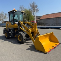 Nouvelle Chargeuse sur Pneus Articulée 2026 de 1,5 Tonne (Capacité 1500 kg) avec Commande par Joystick et Pompe Moteur pour Jardin, Ferme et Construction
