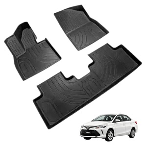 <span class=keywords><strong>Tapis</strong></span> de sol de voiture 3D 5D en TPE pour <span class=keywords><strong>Toyota</strong></span> Vios 2014-2022 - Product Image 1