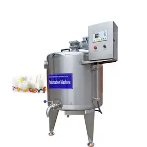 Dairy Farm Equipment Cattle Yoghurt Fermenter Water 100 Liter Milk Batch Pasteurizer Machine