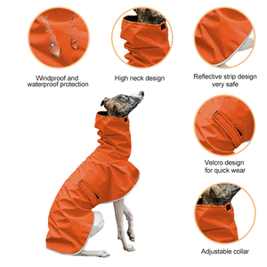 Ropa, Artículos de Decoración Navideña, Poncho, Capa para Mascotas, Impermeable para Whippet, <span class=keywords><strong>Chubasquero</strong></span> para <span class=keywords><strong>Galgo</strong></span>, Chaqueta Impermeable para Perro - Product Image 2