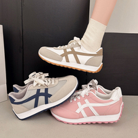 Nouvelles baskets rétro pour femmes, à lacets, colorées, légères, respirantes, pour la course à pied, mode, polyvalentes, pour tous les jours, été, printemps