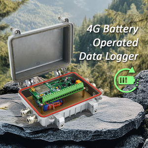 Low Power 4G Wireless Data Logger IP67 Waterproof Battery Operated SMS APP <b>Remote</b> <b>Control</b> Outdoor Environment Security Alarm - Product Image 1