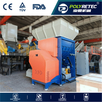 Ligne de recyclage et de lavage de sacs en polypropylène tissé (PP) pour déchets de ciment POLYTEC 1000KG/H