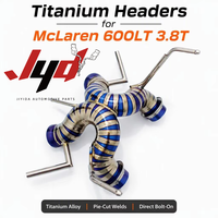 Tuyau d'échappement JYD en titane Valvetronic Catback pour McLaren 600LT 3.8T 2018-2020, silencieux de course léger à haut débit