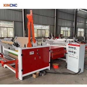 KINCNC machine à bois feuille de finition papier double face <span class=keywords><strong>film</strong></span> pvc mdf machine à coller le papier - Product Image 4