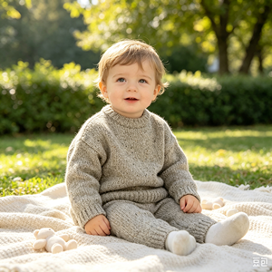 Suéter <span class=keywords><strong>Verner</strong></span> Neps Color Beige, Tejido Plano Informal, Mezcla de Lana de Alta Calidad, OEM y ODM, Suéter de Otoño de Alta Calidad - Product Image 5