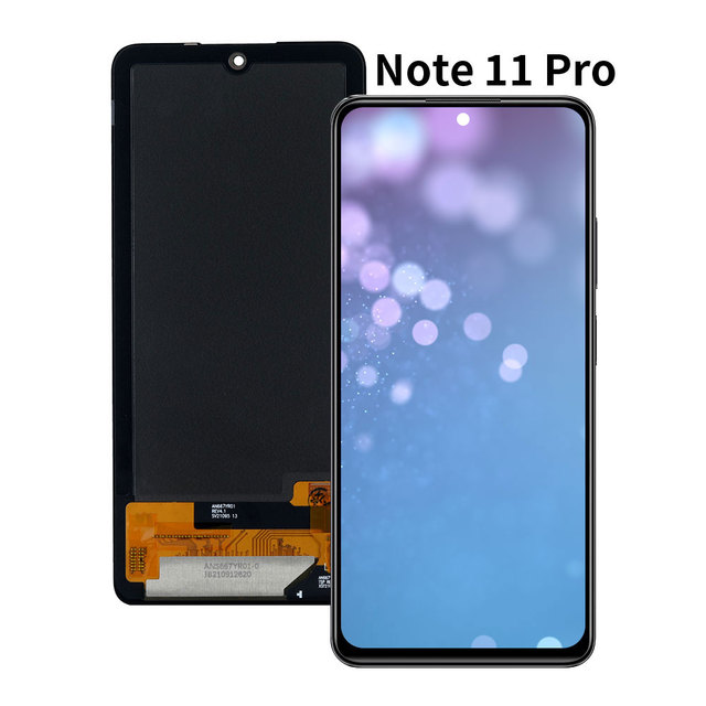 OEM Mobile Phone Lcd for Redmi Note 9 10 11 12 13 Pro 4G 5G Complete Display LCD Touch Assembly Digitizer Cell Phone Lcds