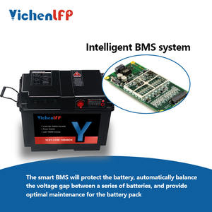 Upgrade Klein Formaat 2.5kwh Batterij Box Hoge Dichtheid Draagbare 12v190ah Lifepo4 Batterij Voor Camping Rv Back-Up Power Station - Product Image 5
