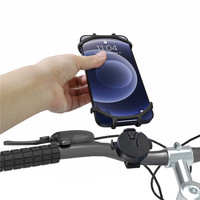 Clip universel en Silicone de haute qualité, Support de téléphone pour vélo Scooter, Support de sable pour vélo, Support de moto pour Smartphone