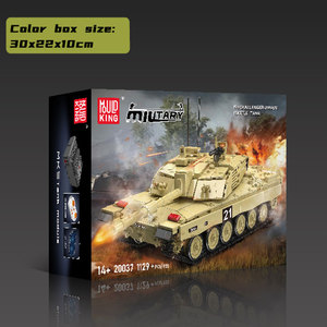 Mould King 20037 Modello in Plastica Carro Armato Challenger-2 Blocchi da Costruzione <span class=keywords><strong>Giocattolo</strong></span> Tecnico con Controllo Remoto APP - Product Image 6
