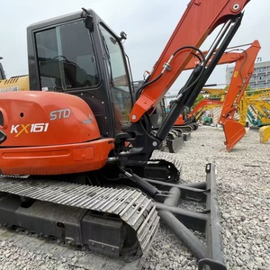 Miniexcavadora Kubota KX161 Usada, 95% Nueva, Gran Oferta, Maquinaria de Segunda Mano, Excavadora Hidráulica de Orugas, Kubota KX163 161 U55 - Product Image 2