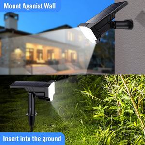 Lámpara Solar IP65 para Exteriores, 26 LED, Luces Solares para Cercas de Jardín, Luces Portátiles Impermeables, Foco Solar para Jardín - Product Image 5