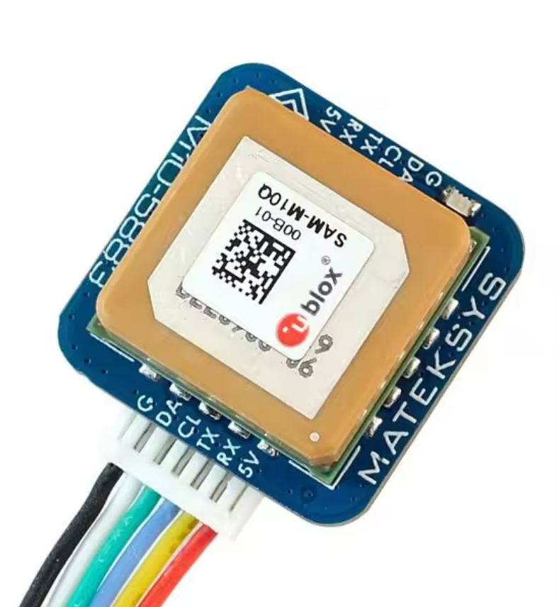 Матик M10Q-5883 GNSS GPS модуль магнитный компас QMC5883L 20x20 мм RC самолет мультироторный блок FPV Фристайл