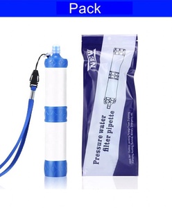 Système de purification d'eau Survivor Filter Pro pour la survie - Filtre à eau portable léger à pompe manuelle pour la randonnée et <span class=keywords><strong>le</strong></span> trekking - Product Image 6