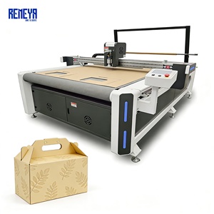 Cortadora CNC de Cuchilla Oscilante de Alta Resistencia para Cartón Corrugado de Doble Pared AB de 60mm con Herramienta de Corte en V para Máquina de Corte de Cartón REMEYA - Product Image 1