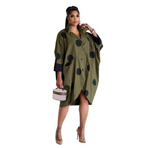 Robe chemise imprimée taille unique pour femme - Nouveauté - Product Image 4