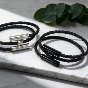 <span class=keywords><strong>SL219</strong></span> สร้อยข้อมือถักเชือกสแตนเลสชุบไฟฟ้า ดีไซน์ทันสมัยสำหรับทุกเพศ พร้อมตัวล็อคแบบแท่ง เหมาะสำหรับผู้ชายและผู้หญิง - Product Image 3