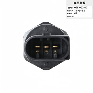 <b>Gauge</b> Pressure Sensor 0281002842 <b>Thread</b> Mounting For Common Rail System - Product Image 3
