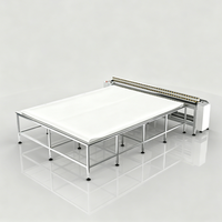 Máquina de corte de tela Honki Bright Table Type Press Blade, cortadora de mesa para persianas enrollables y persianas cebra