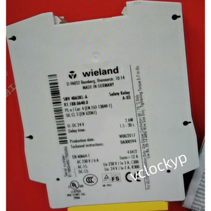 NUEVO Dispositivo de Relé de Seguridad Wieland R1.188.0640.0 SNV 4063KL-A EXCESO DE STOCK ENVÍO RÁPIDO - Product Image 3