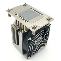 Support SP3/AMD + ordinateur de bureau multi-plateforme radiateur CPU 5 caloduc silencieux ventilateur CPU refroidi par air