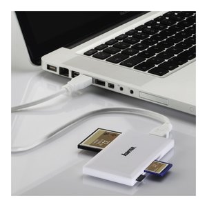 Lecteur de cartes mémoire multi-cartes USB 3.0 Blanc 00181017 - Product Image 3