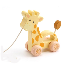 Juguete de Cocodrilo de <span class=keywords><strong>Madera</strong></span> para Arrastrar, Juguete de Desarrollo para Niños y Niñas, Regalo de Cumpleaños - Product Image 4